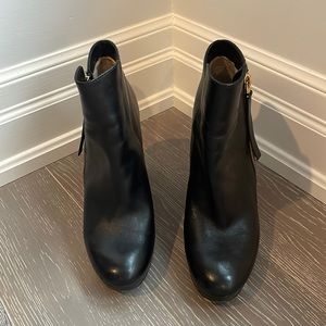 Michael Kors Leather Wedges